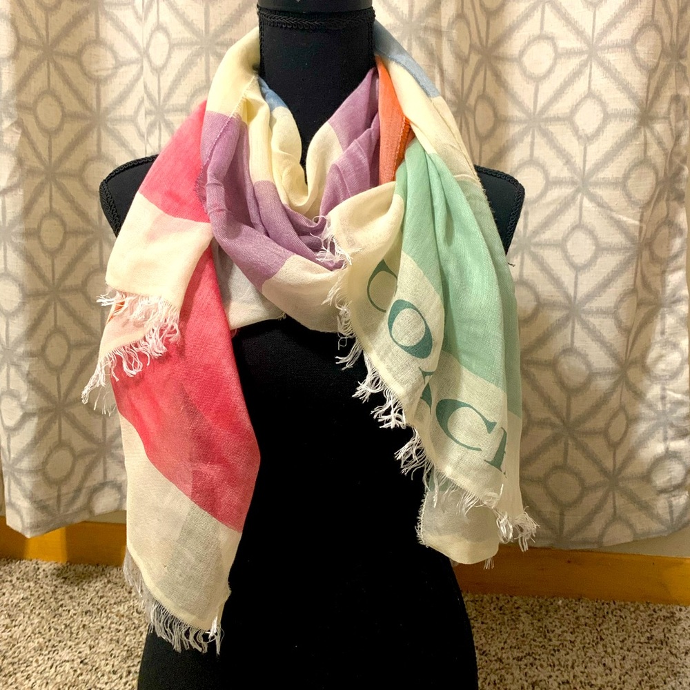 New COACH scarf